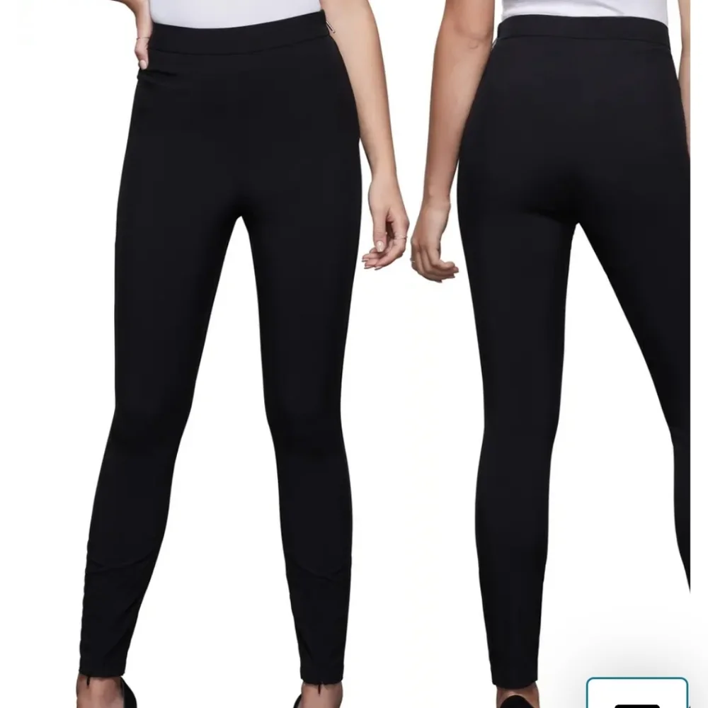 NWT Good American The Exec Pants Black Size Small (1) - Picture 1 of 6